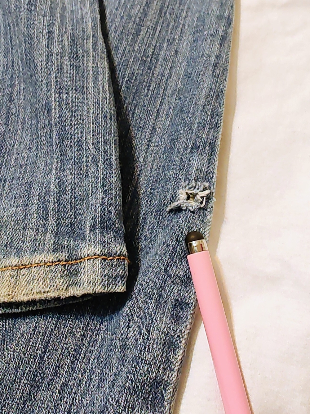 Mudd Y2K Distressed Flare Low Rise Jeans - Picture 9 of 9